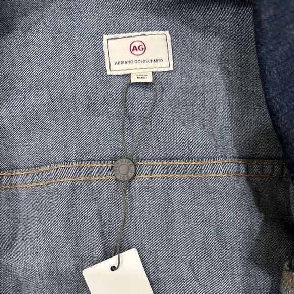 AG Adriano Goldschmied Robyn Denim Jacket, Size Small, NWT - Picture 4 of 10